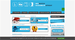 Desktop Screenshot of info-accessibilite-batiment.com